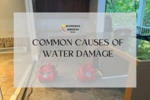 Causes Of Water Damage