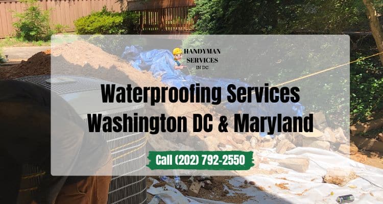 waterproofing services washington DC and MD